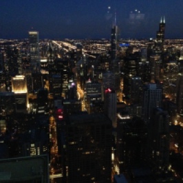 The Dark Night | Chicago skyline